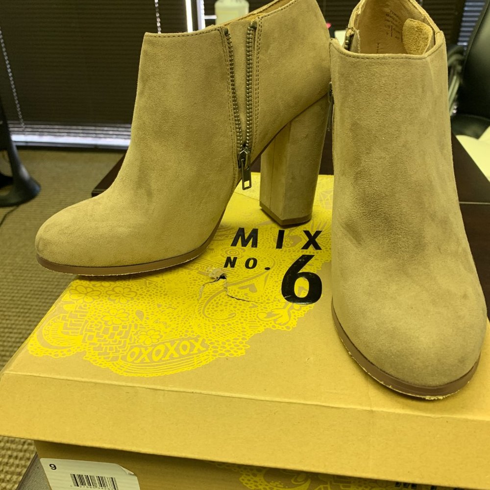 Mix No. 6 Suede Booties